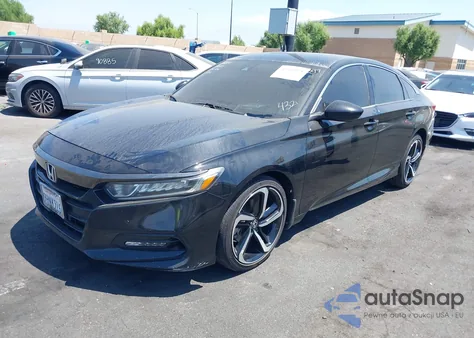 2020 Honda Accord Sport из США, поврежденный, VIN 1HGCV1F33LA085597